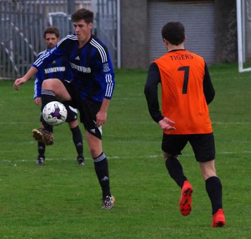 Ben Aldred struck to give Hakin United the lead Ben Aldred struck to give Hakin United the lead